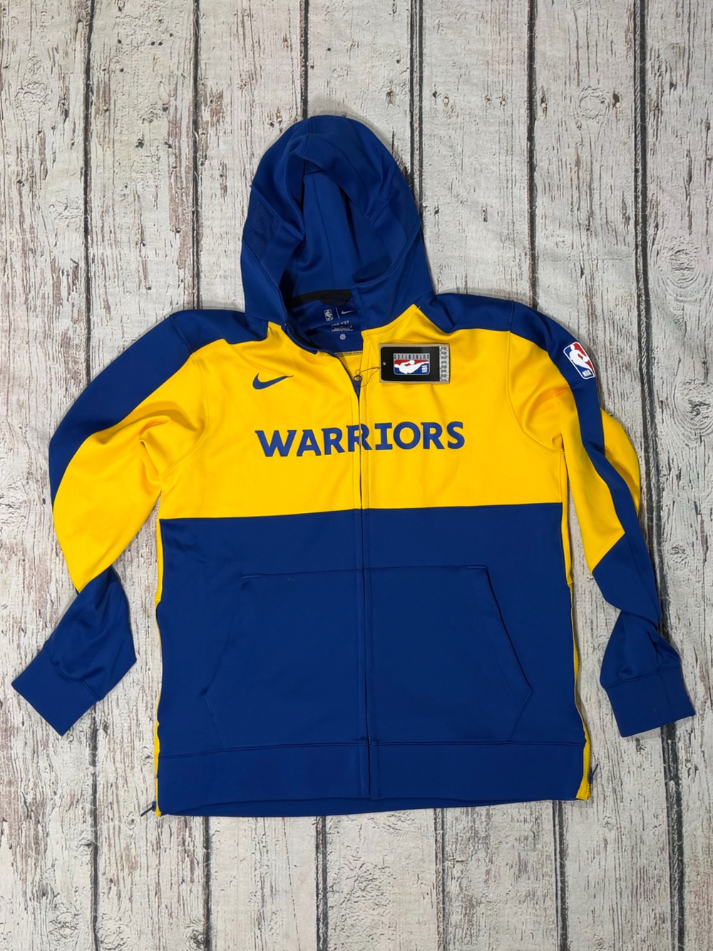 Golden State Warriors New Nike Dri Fit Zip Up Coat Sports Jacket Men's